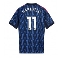 Arsenal Gabriel Martinelli #11 Koszulka Wyjazdowa 2025-26 Krótki Rękaw
